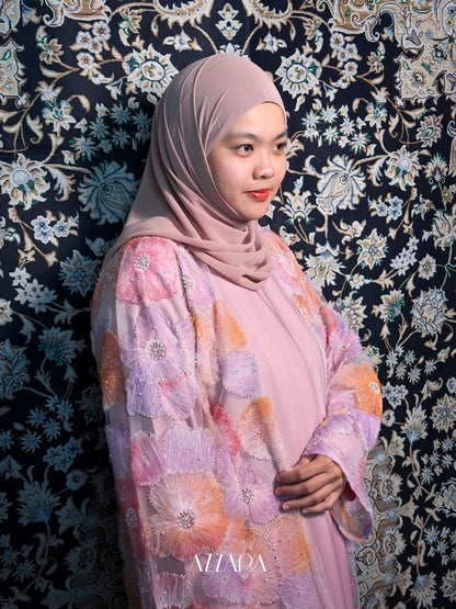 (N037) Lestari in Peachy Orange