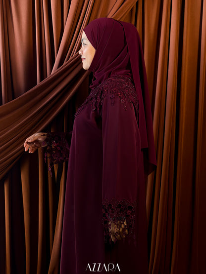 (N050) Raya Rossa - Arabian Nights in Burgundy