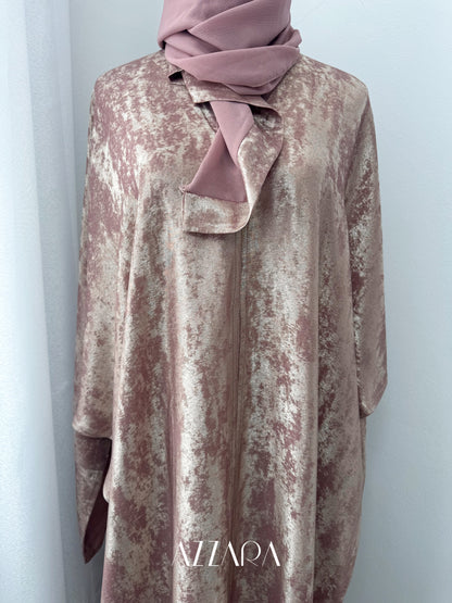 Sahara Abaya (D055)- Rose Gold Batwing
