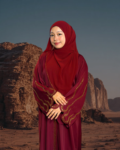 (L009) - Siwa Oasis in Maroon