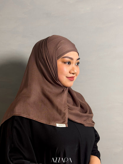 (S003) Azzara Modal Shawl - Brown