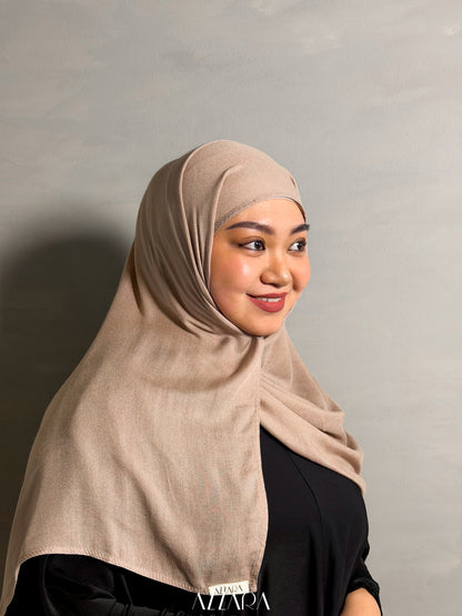 (S006) Azzara Modal Shawl - Taupe
