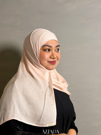 (S009) Azzara Modal Shawl - Blush
