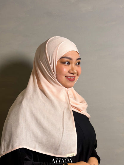 (S009) Azzara Modal Shawl - Blush