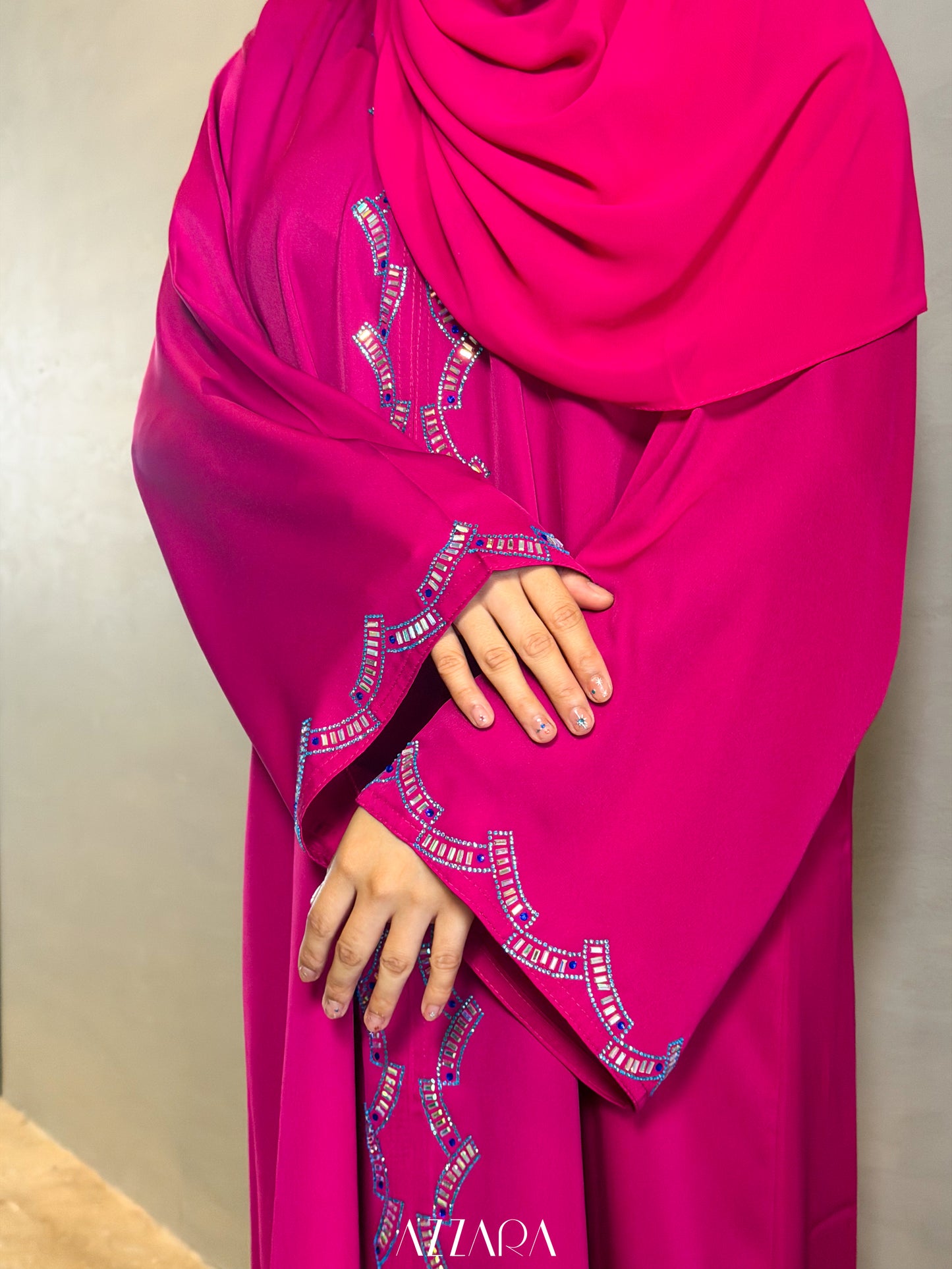 (L013) - Petra Stones in Antique Fuchsia