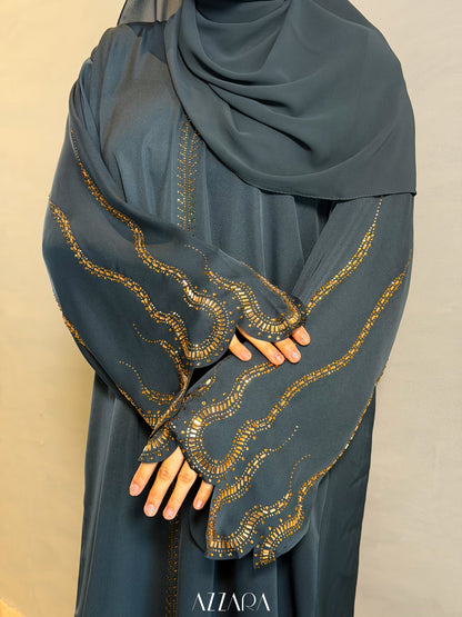 (L007) - Siwa Oasis in Midnight Teal