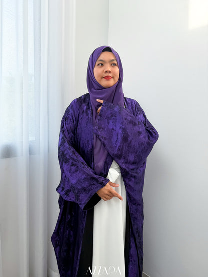 (N043) Ophelia Velvet in Mystic Purple