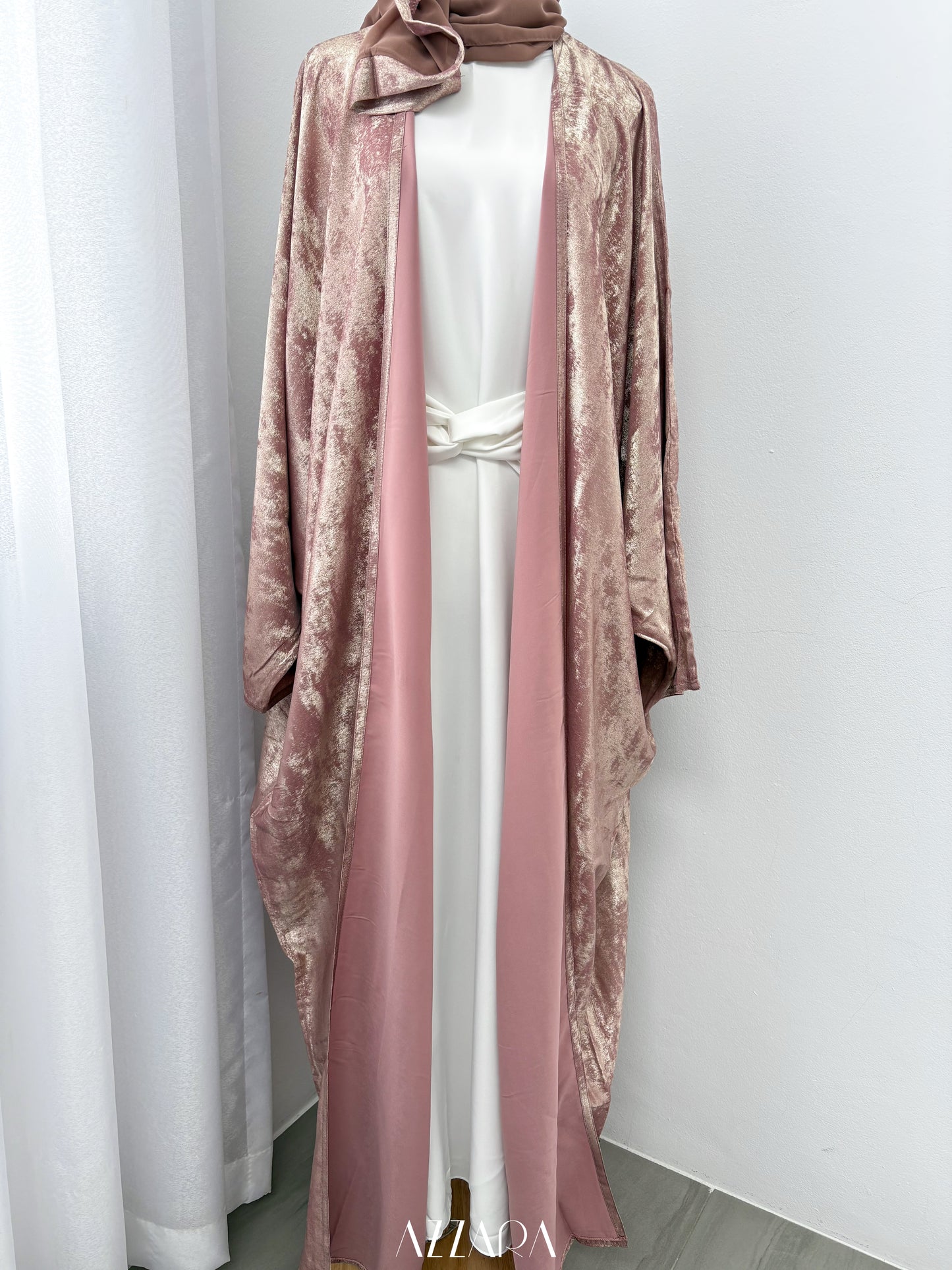 (N042) Ophelia Velvet in Blush