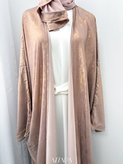 (N039) Ophelia Velvet in Pale Brown