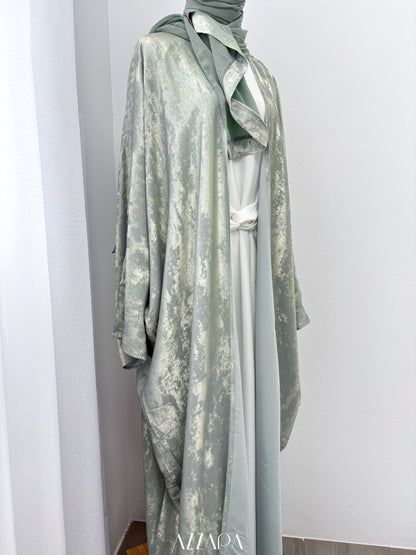 (N040) Ophelia Velvet in Turquoise Green