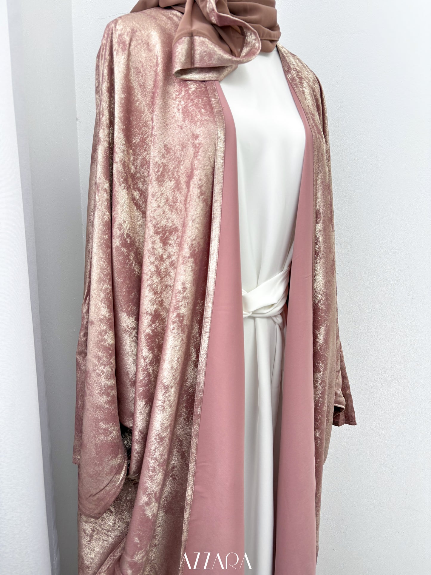 (N042) Ophelia Velvet in Blush