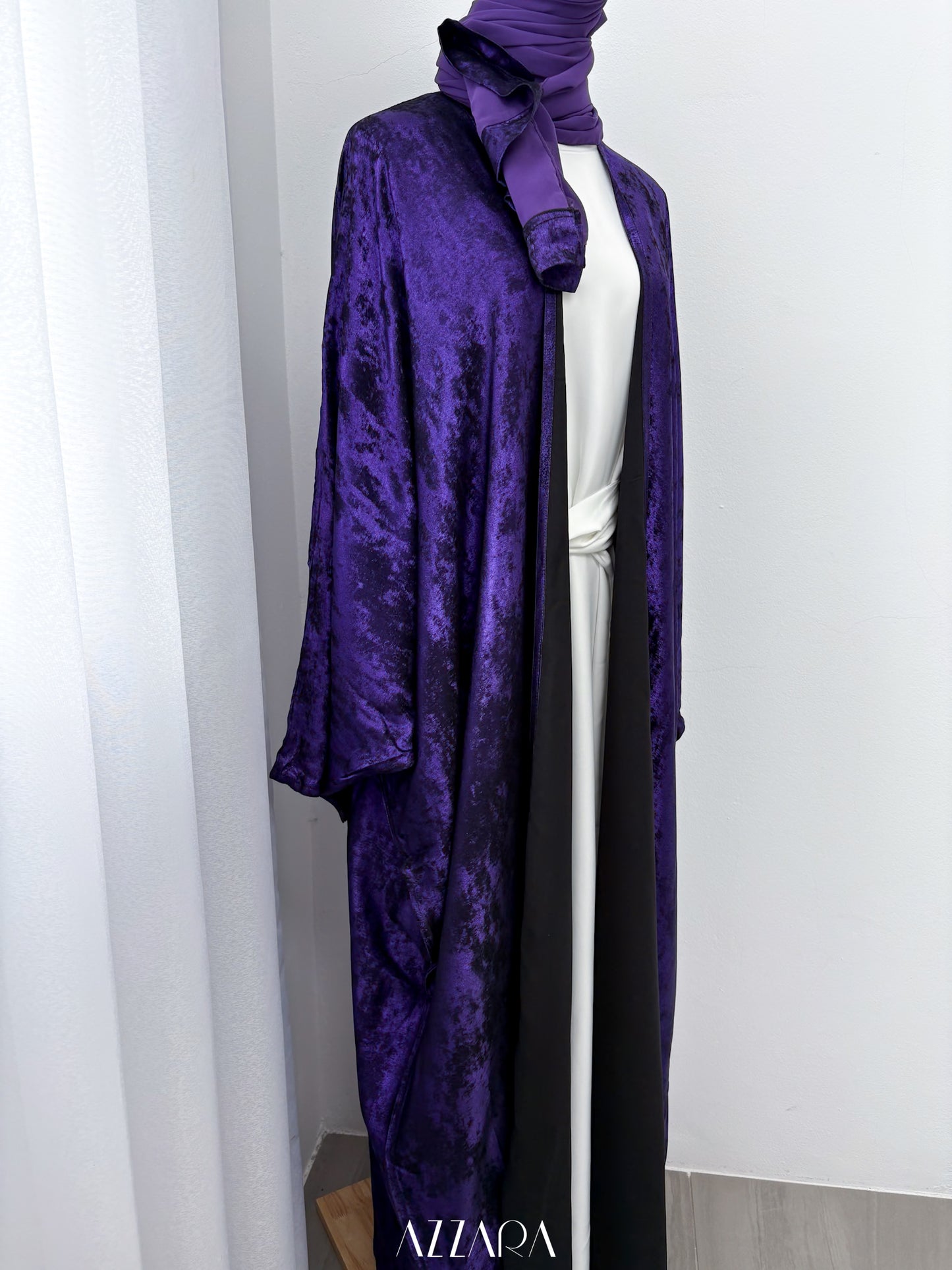 (N043) Ophelia Velvet in Mystic Purple