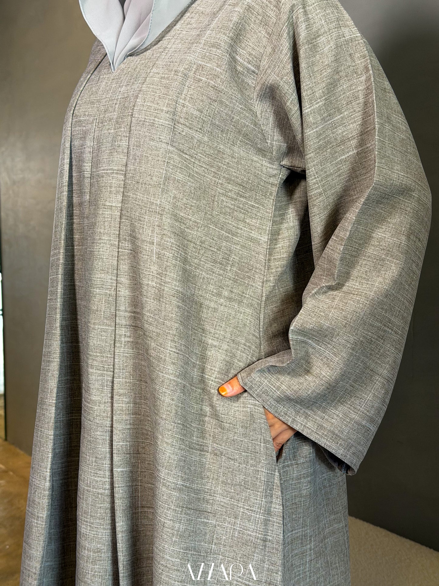 (L041) - Linen Muses in Natural Color (Daily fit)