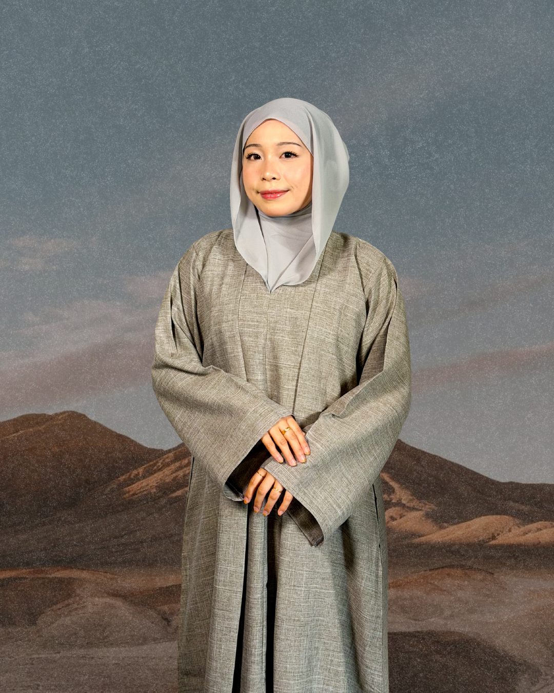 (L041) - Linen Muses in Natural Color (Daily fit)